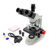 saxon SmartOne Trinocular Biological Microscope 40x- 1600x