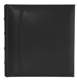 Black Leather 200 Capacity Album Slip-In