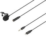 Boya Digital Lavalier By-M2 Microphone For Apple Smart Phones