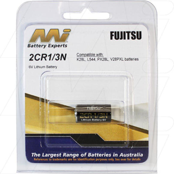 2CR1/3N Lithium Battery