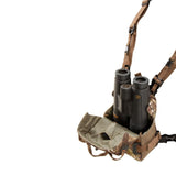 ALLEN PLATEAU BINO CASE WITH HARNESS, MAGNETIC FLAP