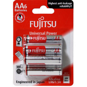 AA 6 Pack Fujitsu Batteries