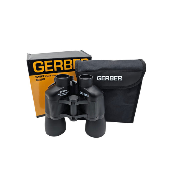 GERBER Swift 10x50 Fixed Focus Binoculars – Bay Park Photos