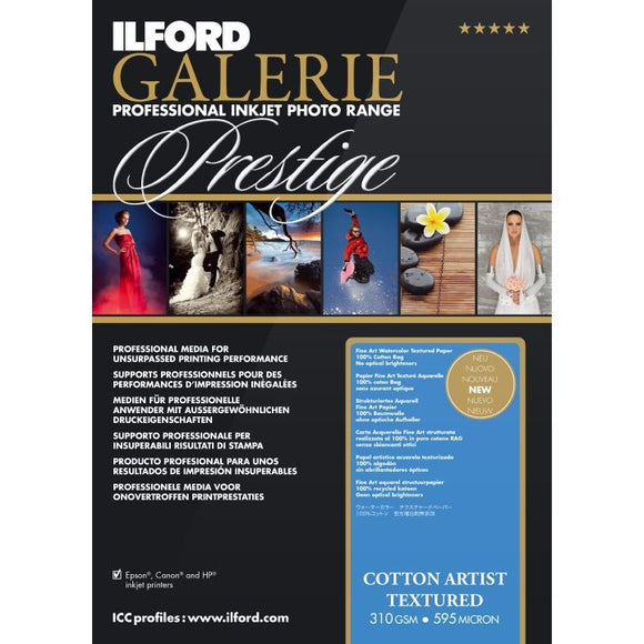 Ilford Galerie Cotton Artist Textured 310gsm