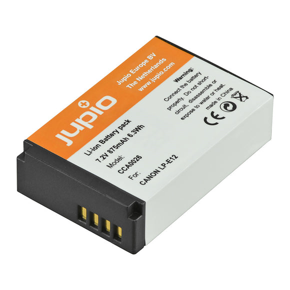 Canon LP-E12 (Jupio Replacement) - 3 Year Warranty