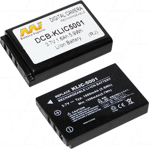 Kodak Klic5001 battery (Masters Instruments replacement)