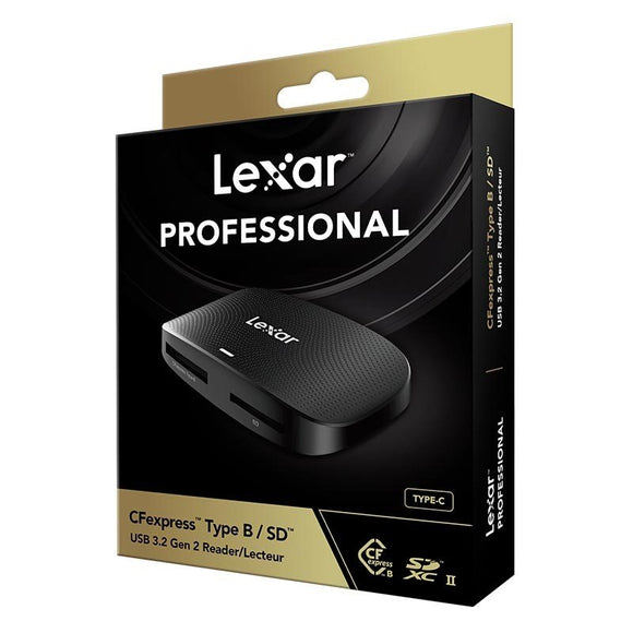 Lexar Professional CFexpress Type B USB3.2 Dual Card Reader GEN2
