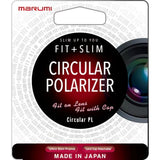 62mm Marumi Circular Polarising Fit & Slim Filter