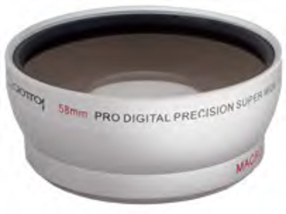 0.5X Wide Angled Lens - 58mm Mount (Giottos)