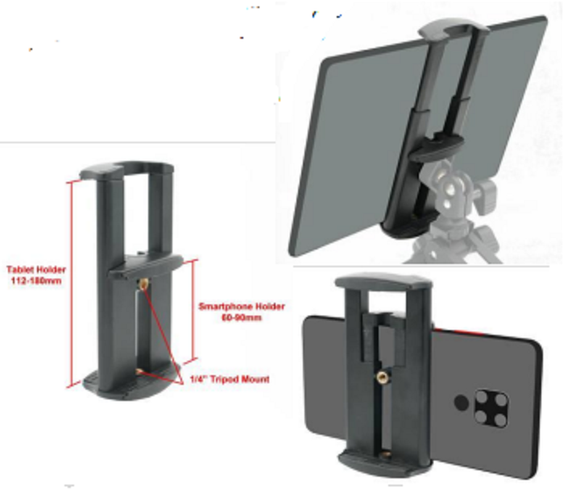 2-IN-1 TABLET & MOBILE PHONE HOLDER
