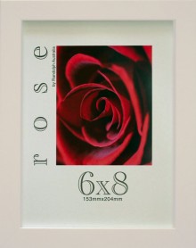 5V Narrow White Photo Frame