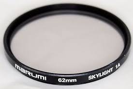 62Mm 1A Skylight Filter Marumi