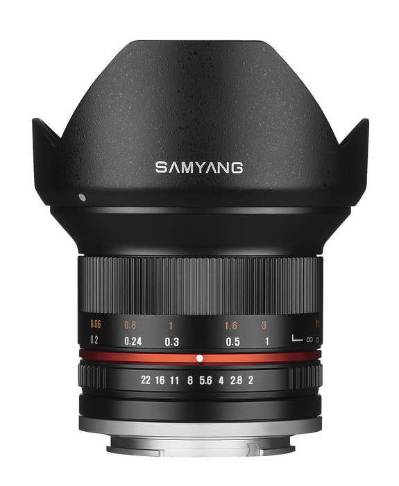 12Mm F2.0 Umc Ii Aps-C Canon M - Black