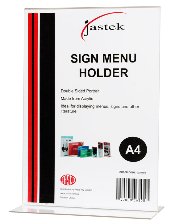A4 Menu/Sign Holder Frame (Vertical)