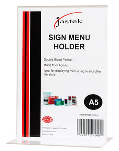 A5 Menu/Sign Holder Frame (Vertical)