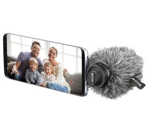 Boya By-Dm100 Usb Type-C Digital Stereo Microphone For Android Smartphones
