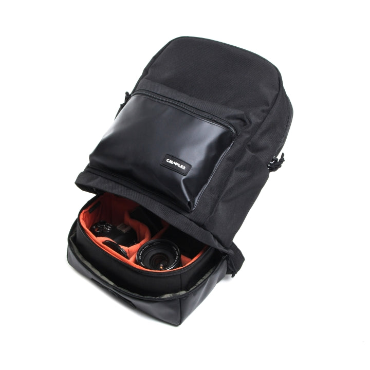 Crumpler Double Lux Black Tarpaulin Camera Backpack – Bay Park Photos