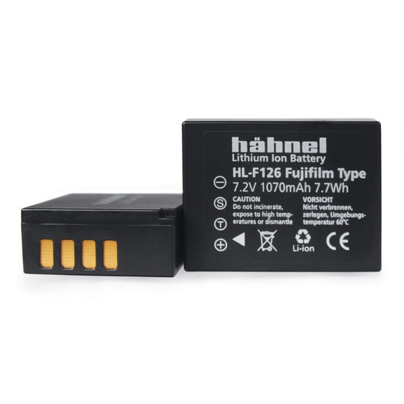Fujifilm Np-W126 (Hahnel Replacement) - 1 Year Warranty