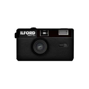 Ilford Sprite 35-II Reusable Camera with 24exp 400asa colour film & AAA batteries