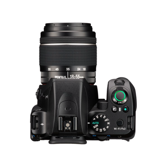 PENTAX KF DSLR CAMERA (BLACK) WITH WITH 18-55MM LENS KIT