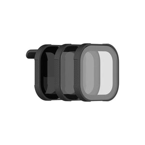 Polarpro Gopro Hero8 Black Shutter Collection 3-Pack; Nd8, Nd16, Nd32 Filters