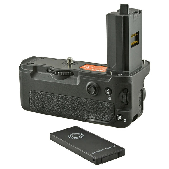 Jupio Sony A9 Ii/A7 Iv/A7R Iv (Vg-C4Em) Battery Grip With 2.4Ghz Wireless Remote