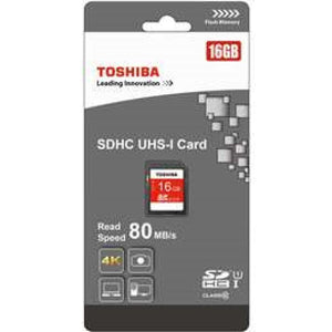 Toshiba 16gb SDHC UHS-I SD Memory Card