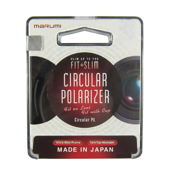 72Mm Circular Polarising Filter (72Mm Cpl) Fit & Slim Marumi